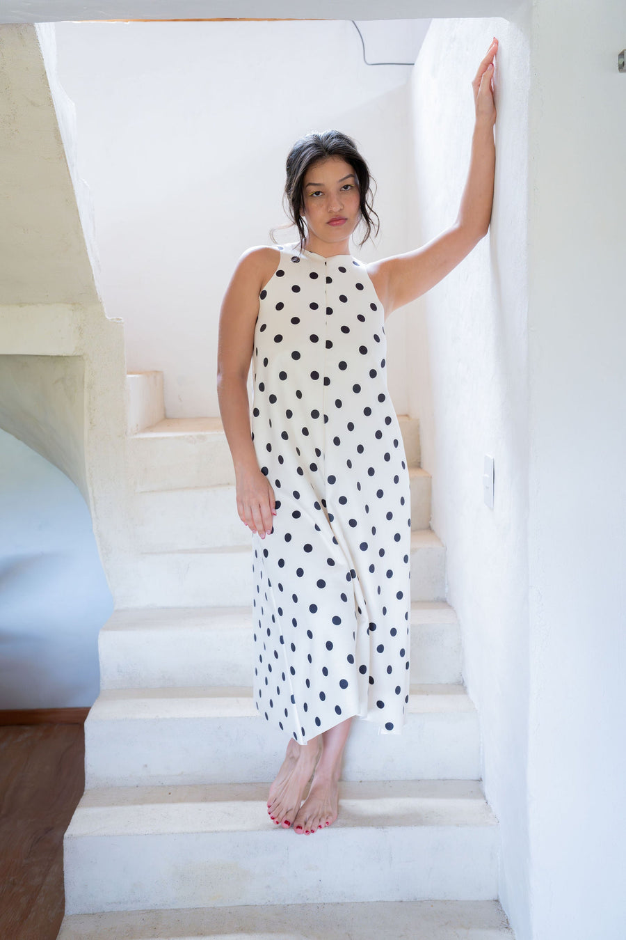 Siena dotted dress