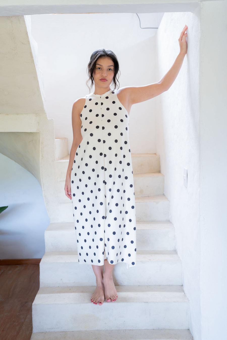 Siena dotted dress