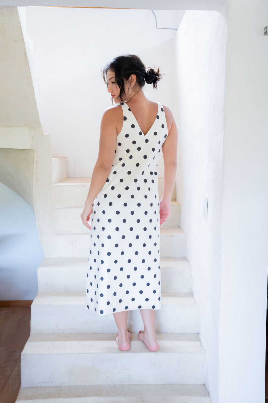 Siena dotted dress