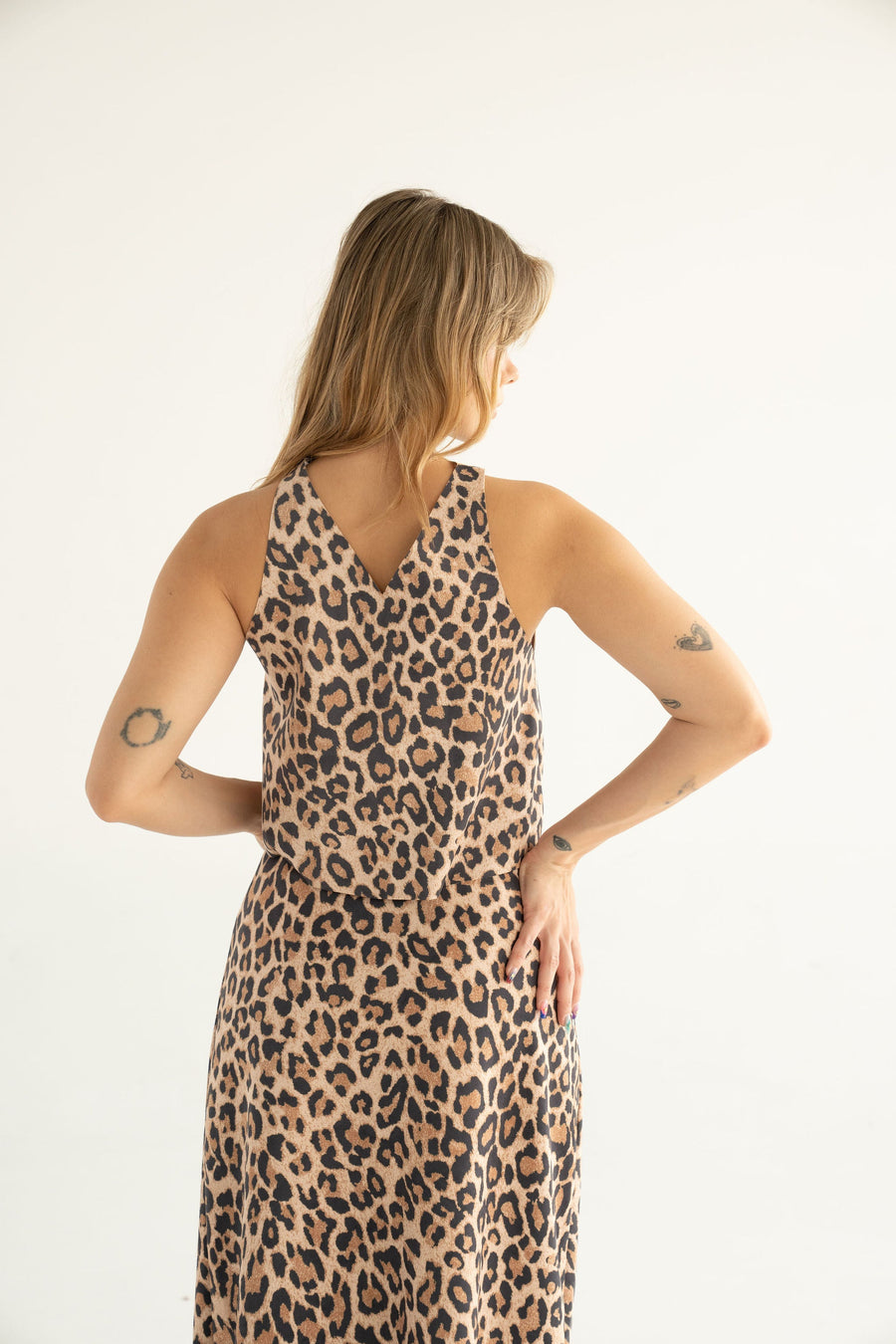 Top Cleo Leopardo