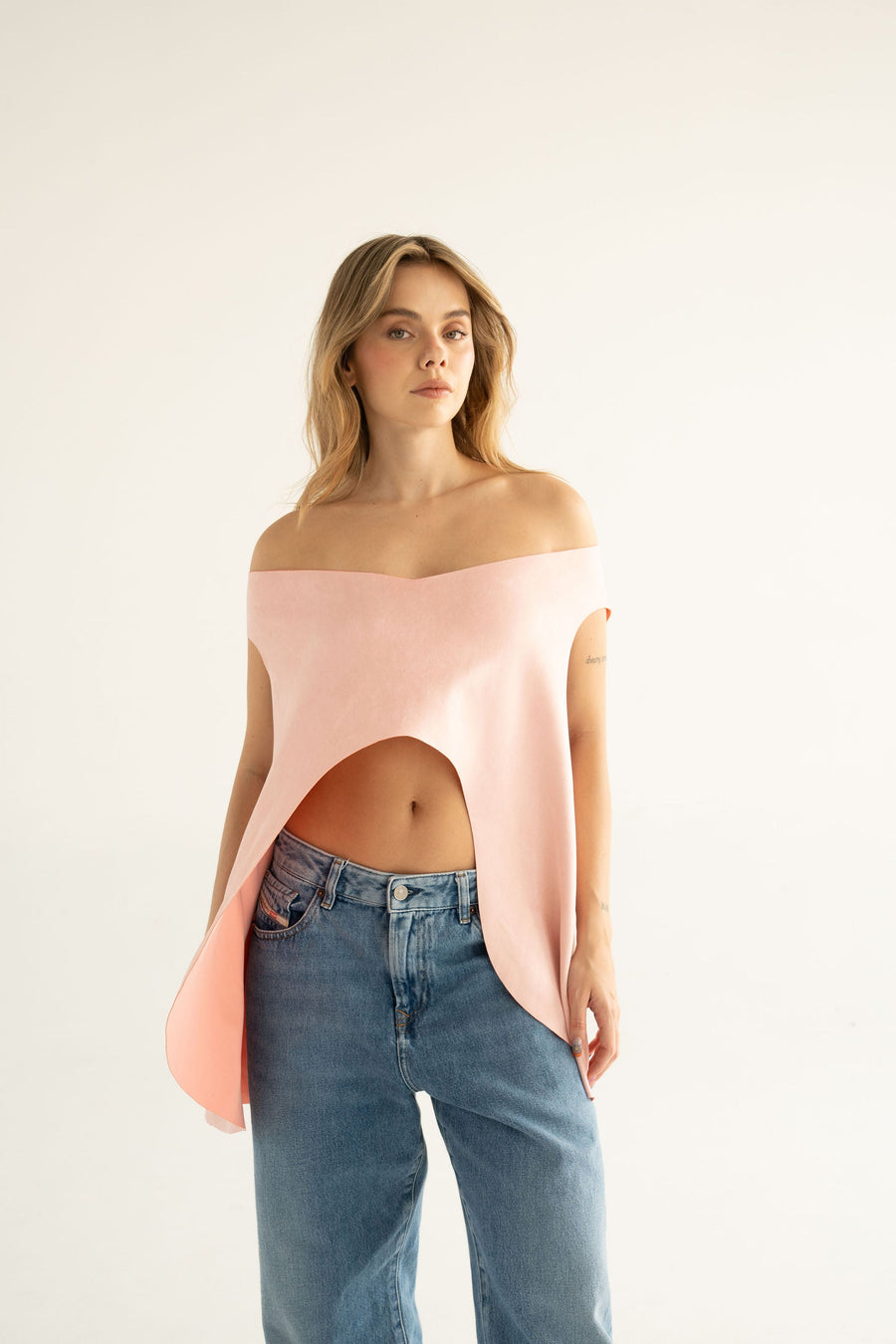 Curva pink cover up