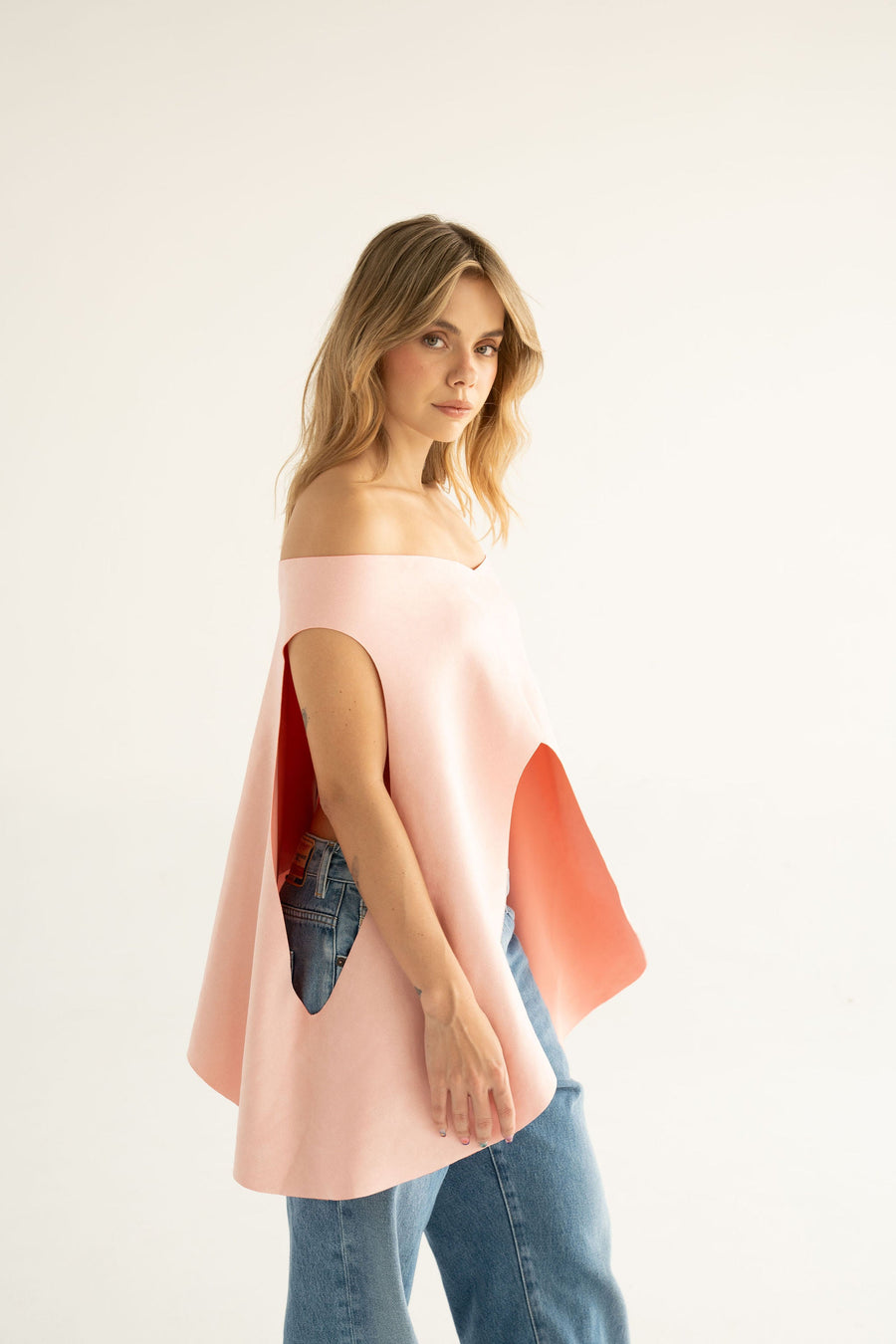 Curva pink cover up
